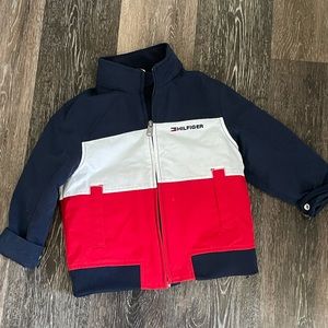 Tommy Hilfiger XXS (2-3) zip up light weight jacket